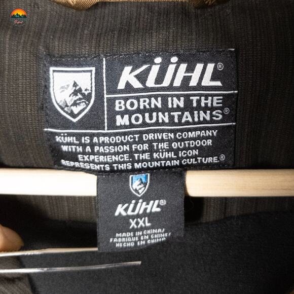 KUHL Patina Green Vest Born In The Mountains Hiking Gorpcore Outdoor Men's 2XL - Picture 8 of 16